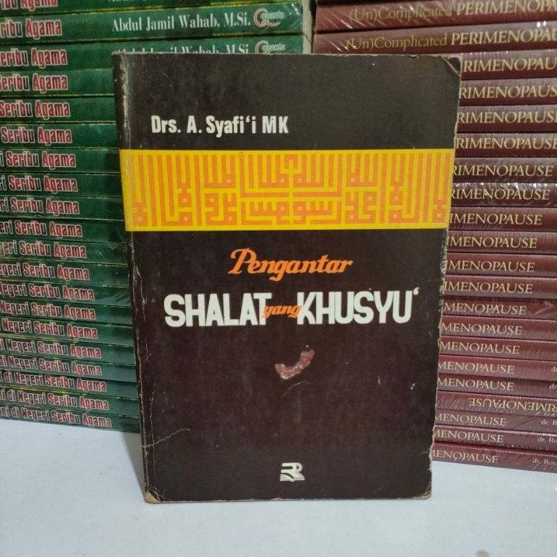 Buku Murah Original - Buku Pengantar Shalat Yang Khusyu