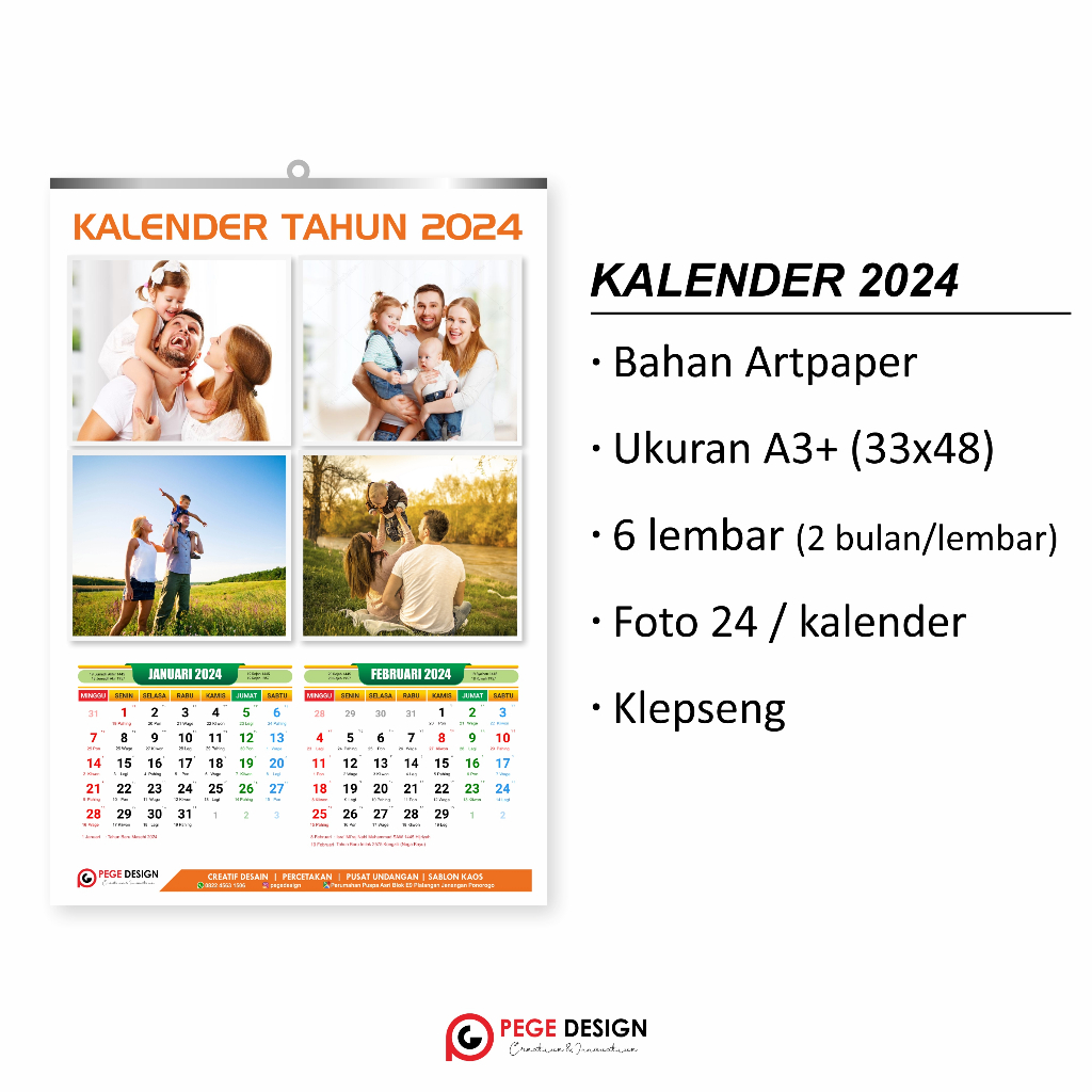 

KALENDER 2024//KALENDER CUSTOM MURAH