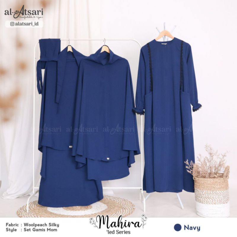 Gamis Set Khimar Mahira by Al-Atsari