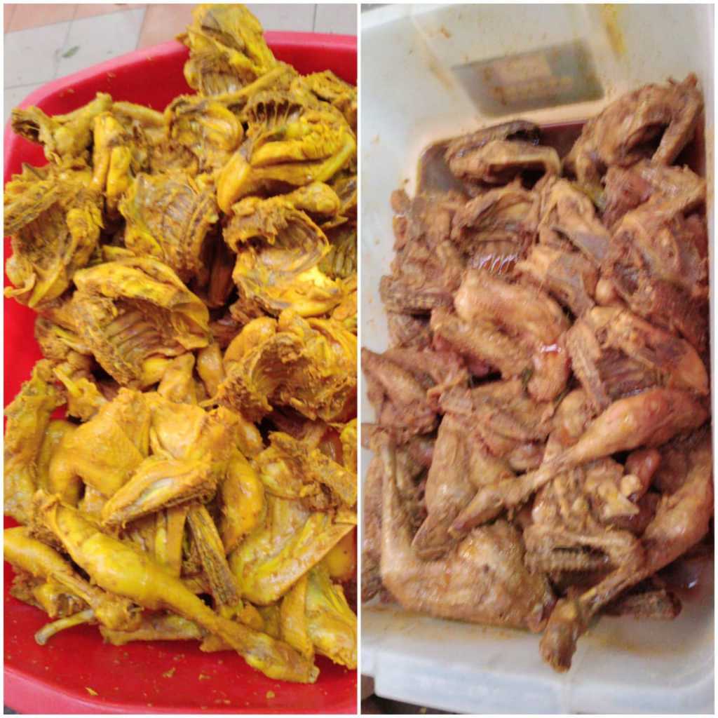 

Ayam Ungkep Kuning & Kalasan Pejantan tinggal goreng