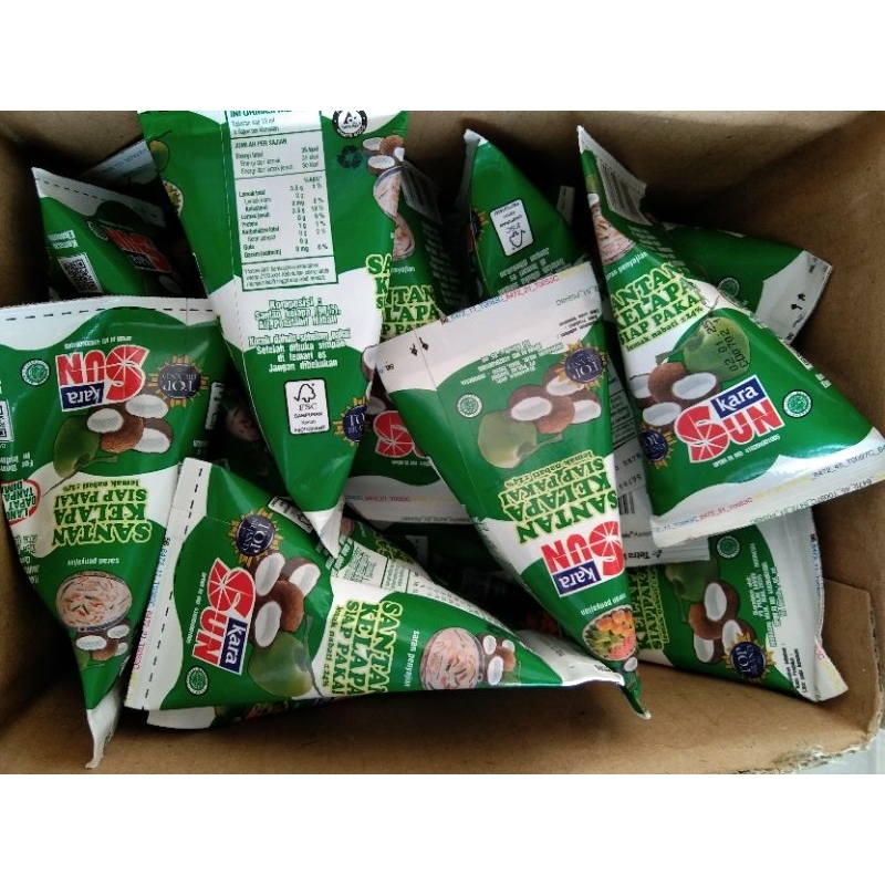 

santan kelapa siap pakai sunkara 65ml