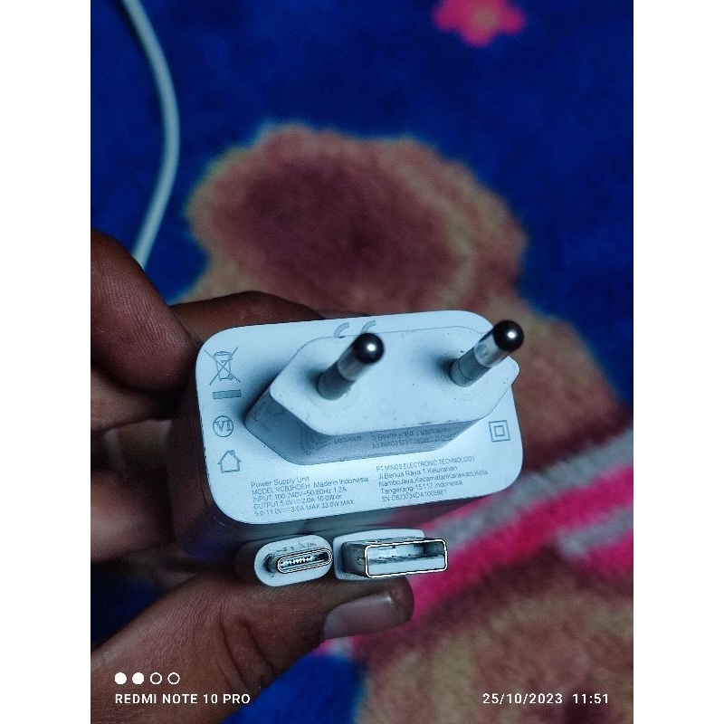 charger original copotan SUPERVOOC realme 33watt
