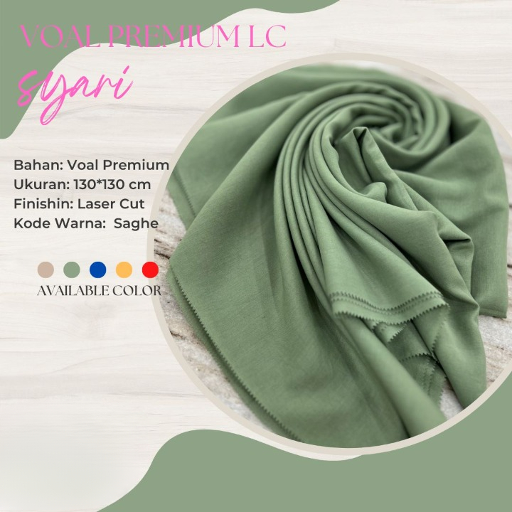 Segiempat Voal Syari Jilbab Voal Paris Premium Lasercut By Adeeva Hijab Segi Empat Voal Jilbab Jumbo