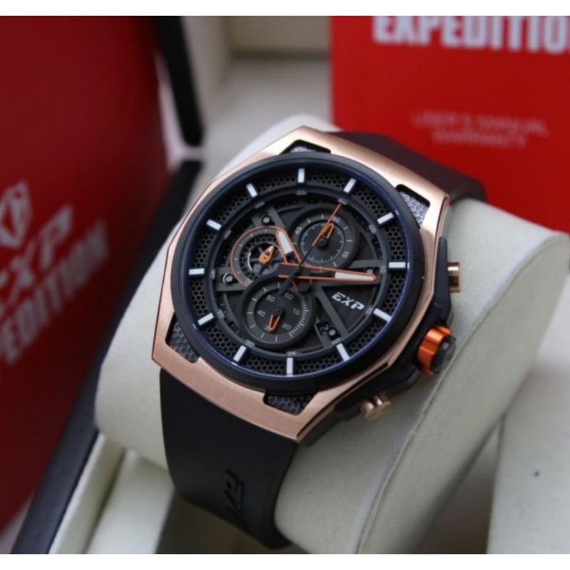 jam tangan pria original expedition 6842