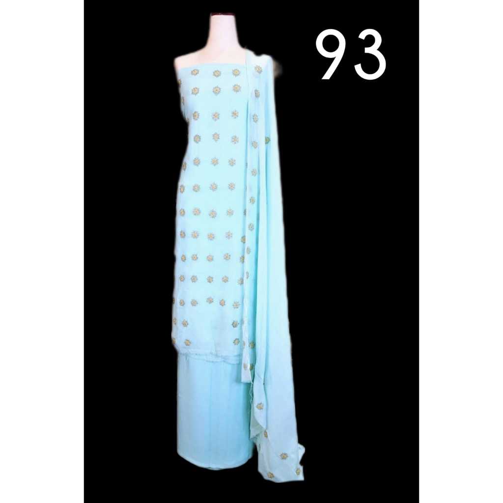 Kain sari India Meteran / kain sari india murah / Baju India Wanita / Setelan India - 93