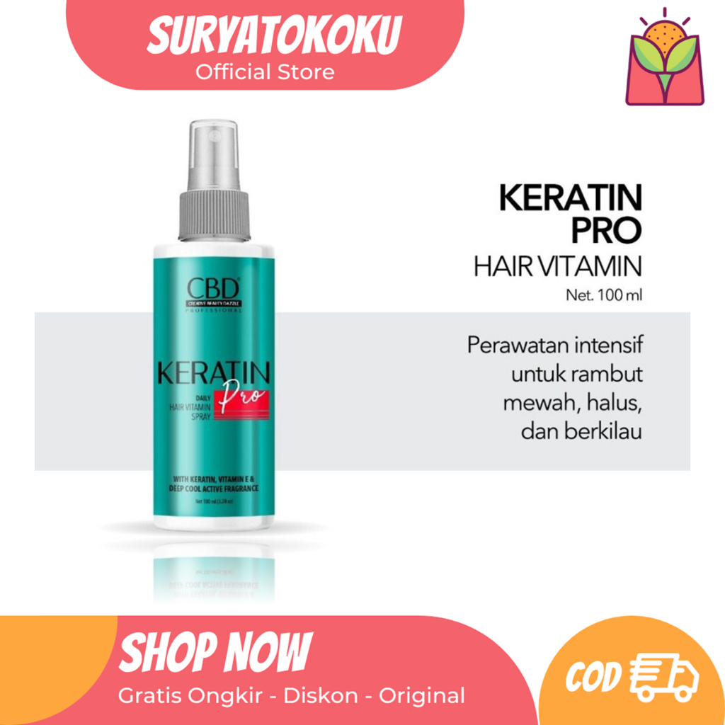 CBD Professional Keratin Pro Daily Hair Vitamin Spray 100ml