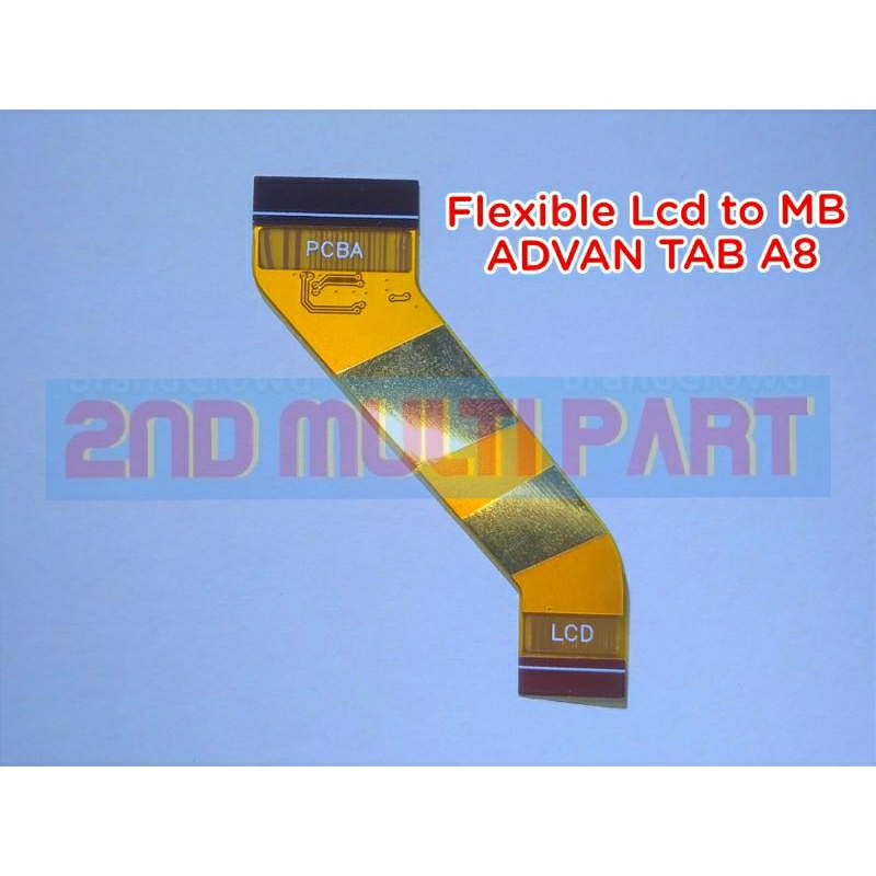 Flexible LCD to MB ADVAN TAB A8 / X-TAB 8004