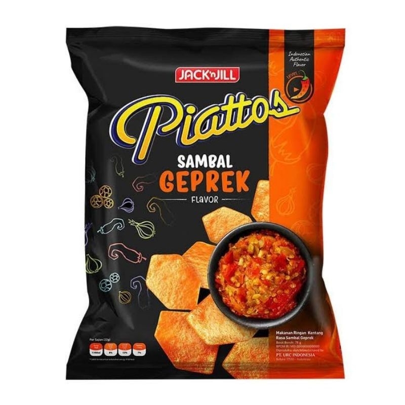 

Piattos Snack Kentang 68gr