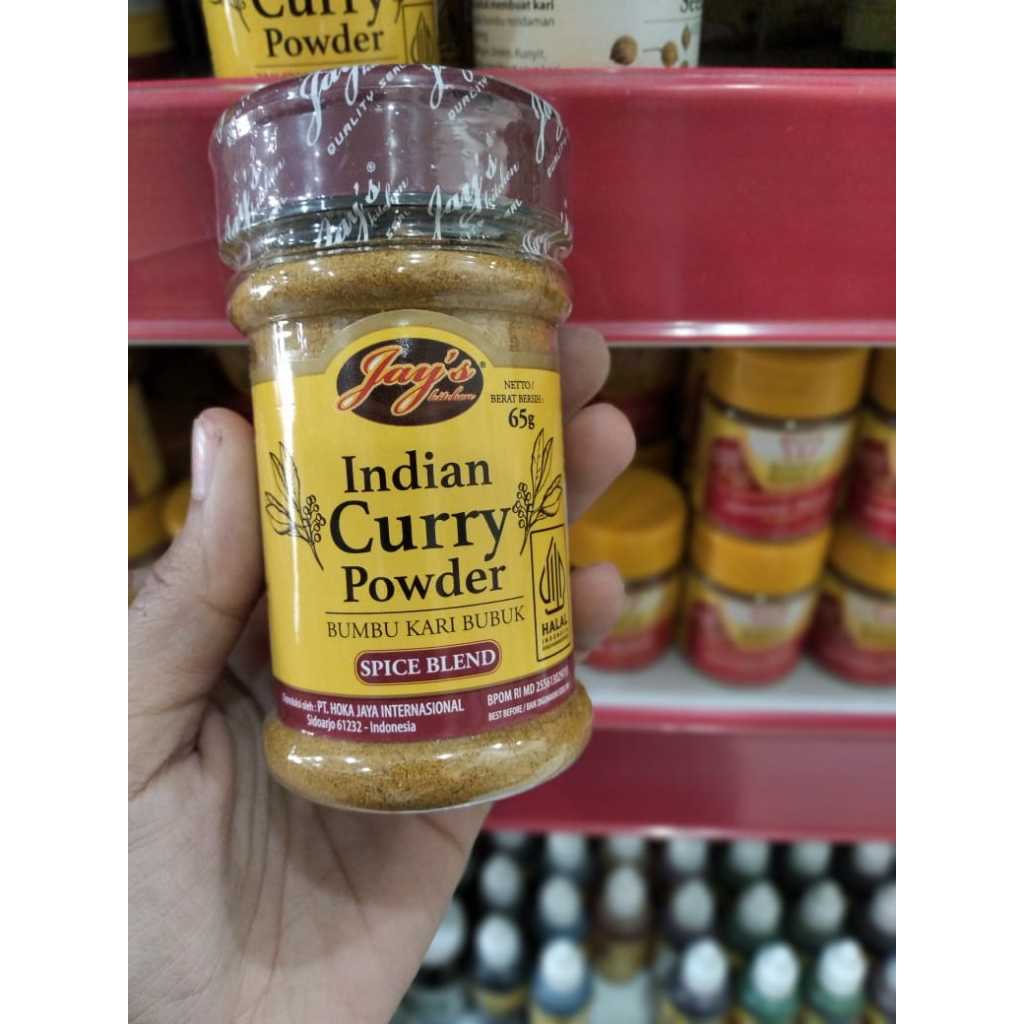 

Jay's Indian Curry Powder / Bubuk Kari India Jays 65 gram