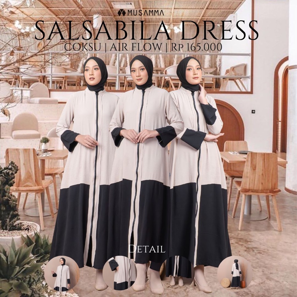Salsabila Dress Latte