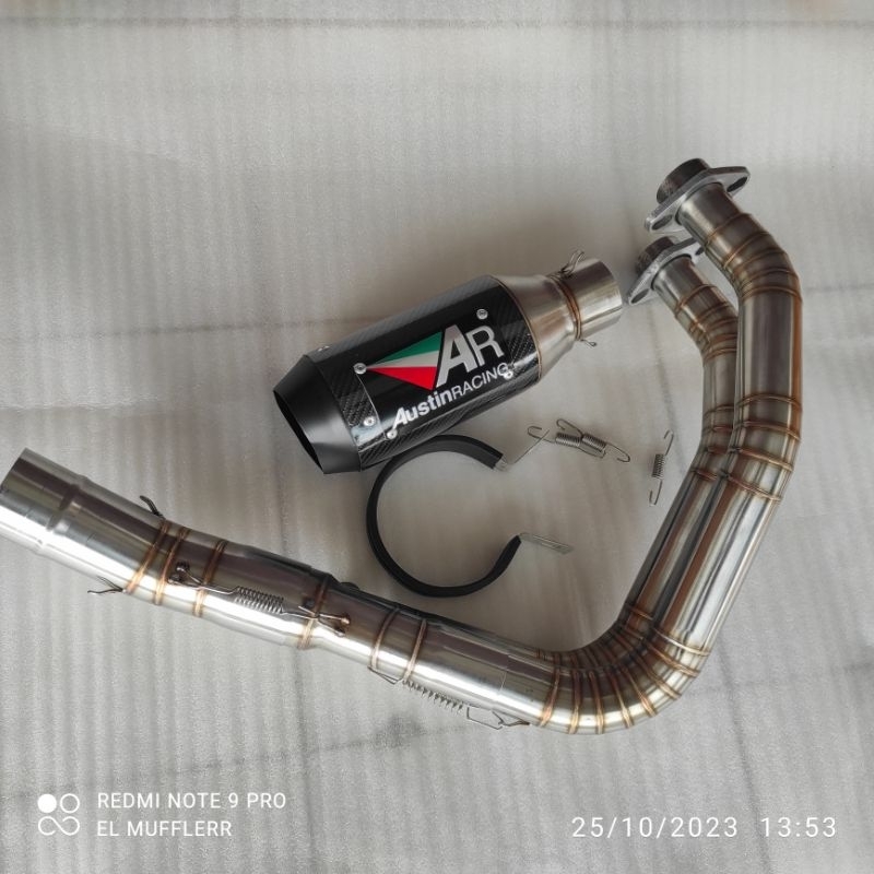 KNALPOT ER6 F/N FULLSYSTEM AR AUSTIN KNALPOT ER6 F/N