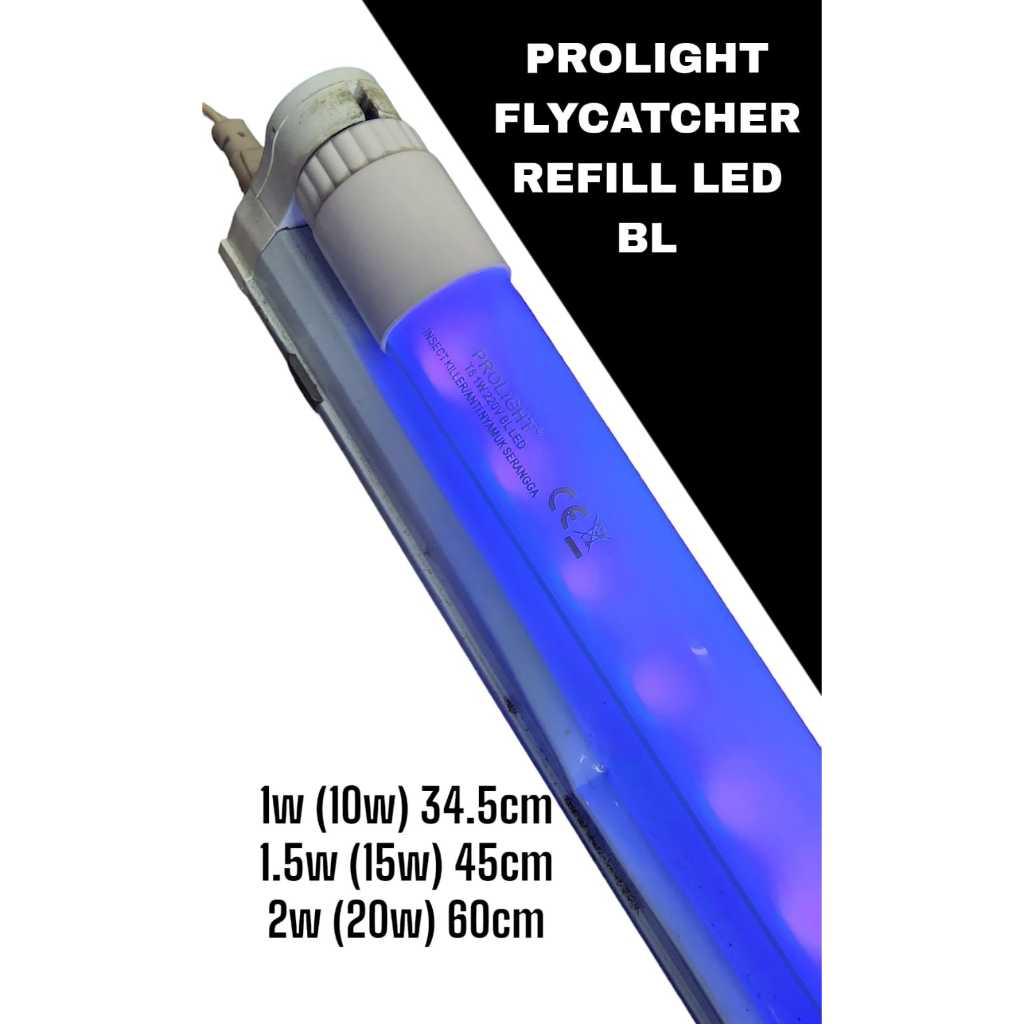 LAMPU TL BL LED T8 1W ,1.5W, 2W Nyamuk, Serangga, Flycatcher PROLIGHT u/Zehn, Durevole, Idealife, dl