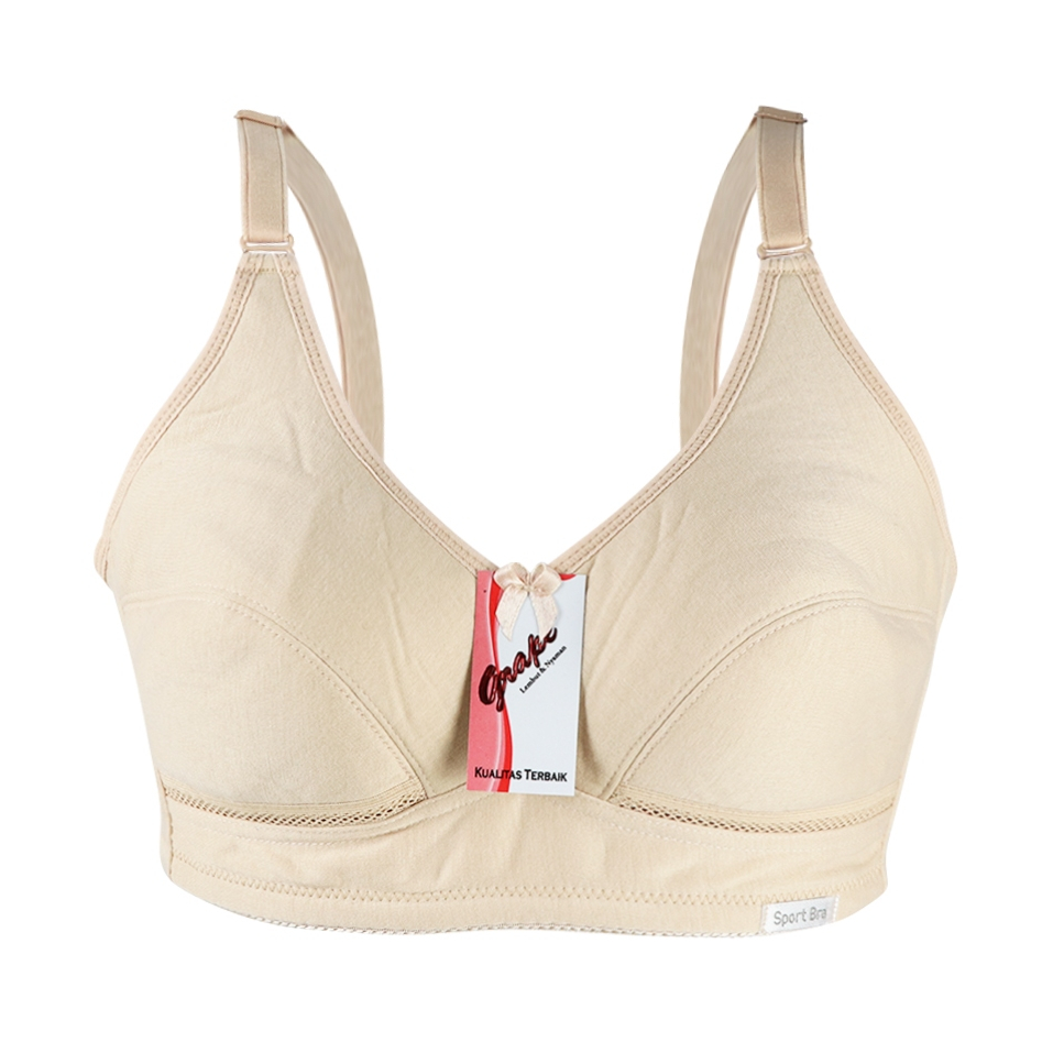 Grape - Sport Bra Basic Bra Olahraga Full Cup Tanpa Kawat Ukuran Besar Big Size Sm 016 Super Spr