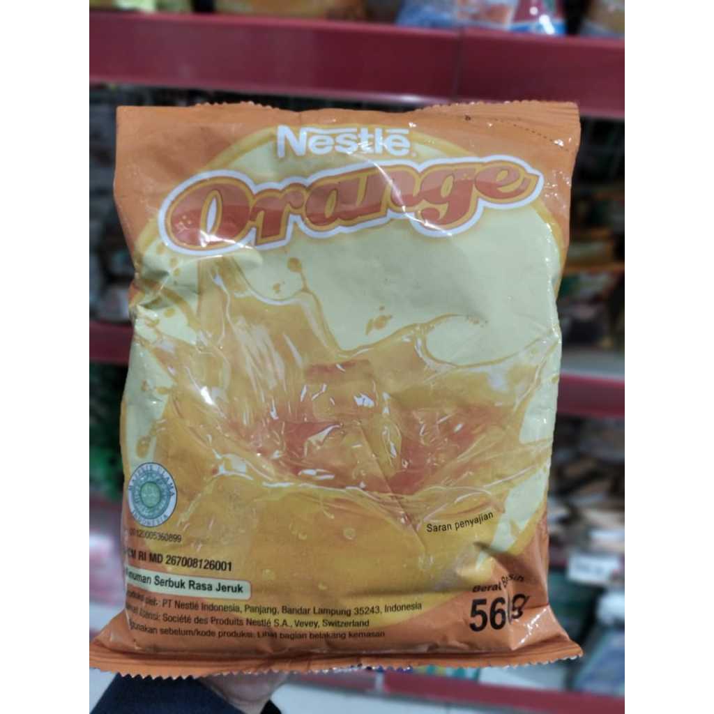

Nestle ORANGE pouch 560gr by Nestle Profesional / Serbuk Minuman Orange neste orange 560gram