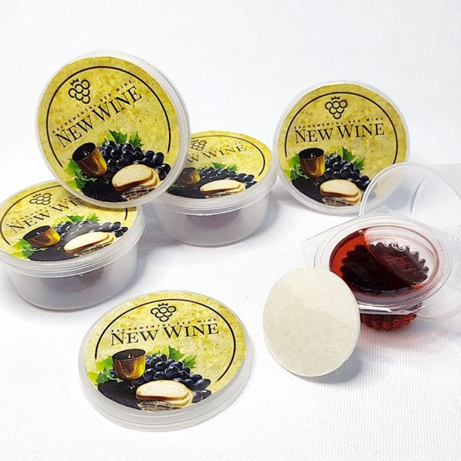 

Minuman Paket Gereja Perjamuan Cup Isi 25+Roti Polos Kecil