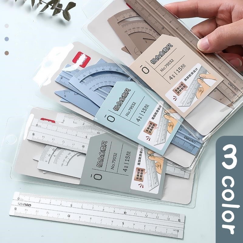 

PENGARIS RULER ALUMUNIUM GEOMETRY DRAWING -Miss Art JunDW