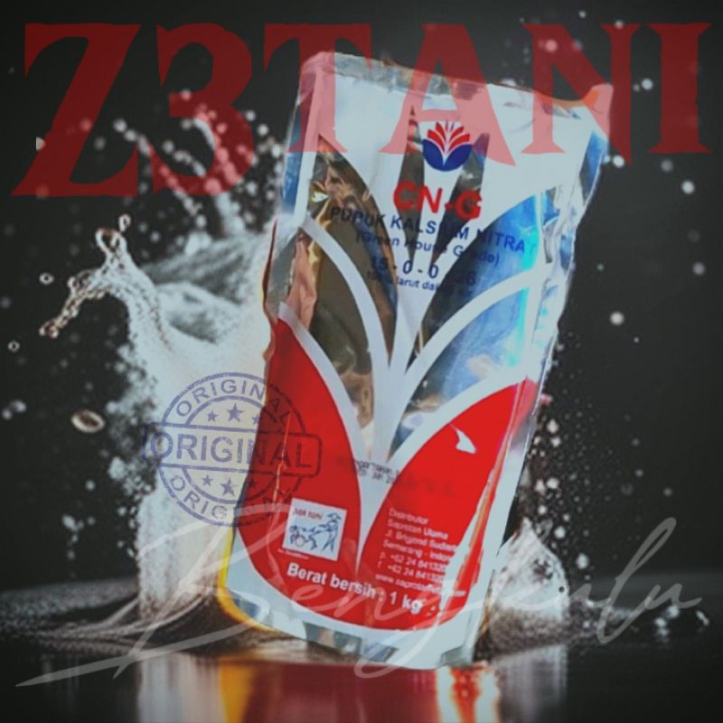 Pupuk Kalsium Nitrat CN-G Kemasan 1 Kg @Pabrikan