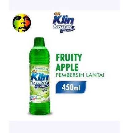 Soklin pembersih lantai botol 450 apple