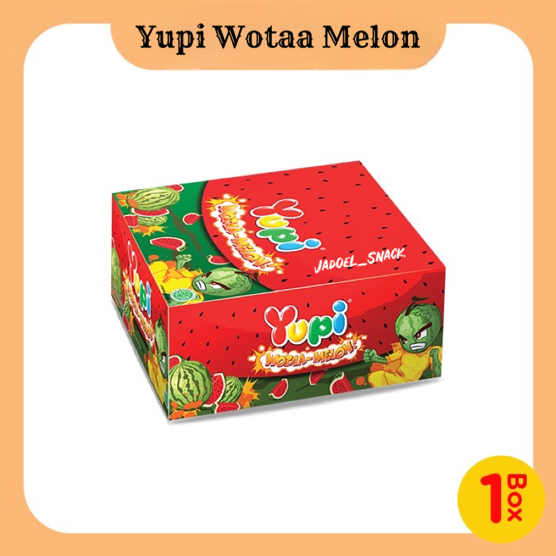 

GROSIR - Yupi Wotaa Melon 24 X 6 Gr Rasa Semangka by Jadoel_Snack