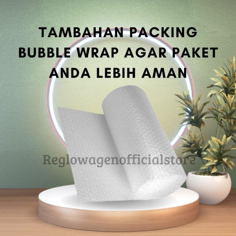 

Bubble wrap Tambahan Packing Agar Lebih Aman Saat Pengiriman