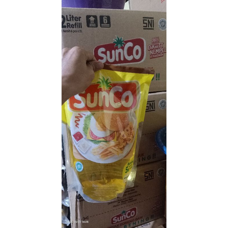 

(JATIM)MINYAK GORENG SUNCO 2 LITER (WAJIB SPX) tanpa po