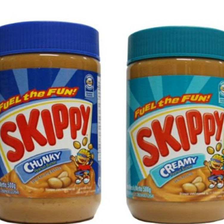 ➚➹✲ PROMO SKIPPY 500 GRAM / 500 GR / Skippy chunky (biru) / Skippy Creamy (Ijo)