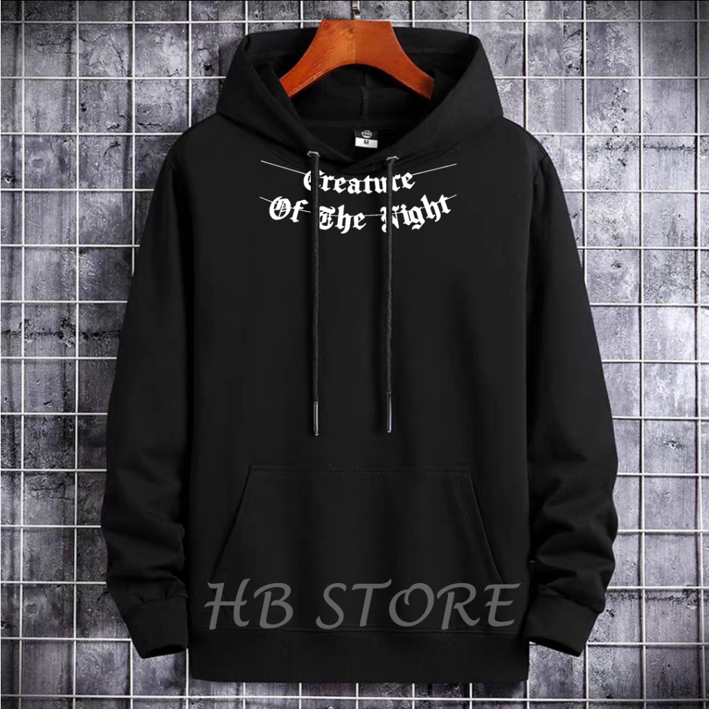 HB STORE | Hoodie Fashion Casual Creature Sablon Kalung Terlaris Harga Terjangkau Bisa COD Bayar Dit