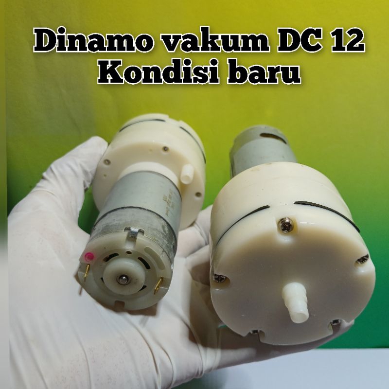 dinamo vakum DC 12v dinamo aerator super DC 12v