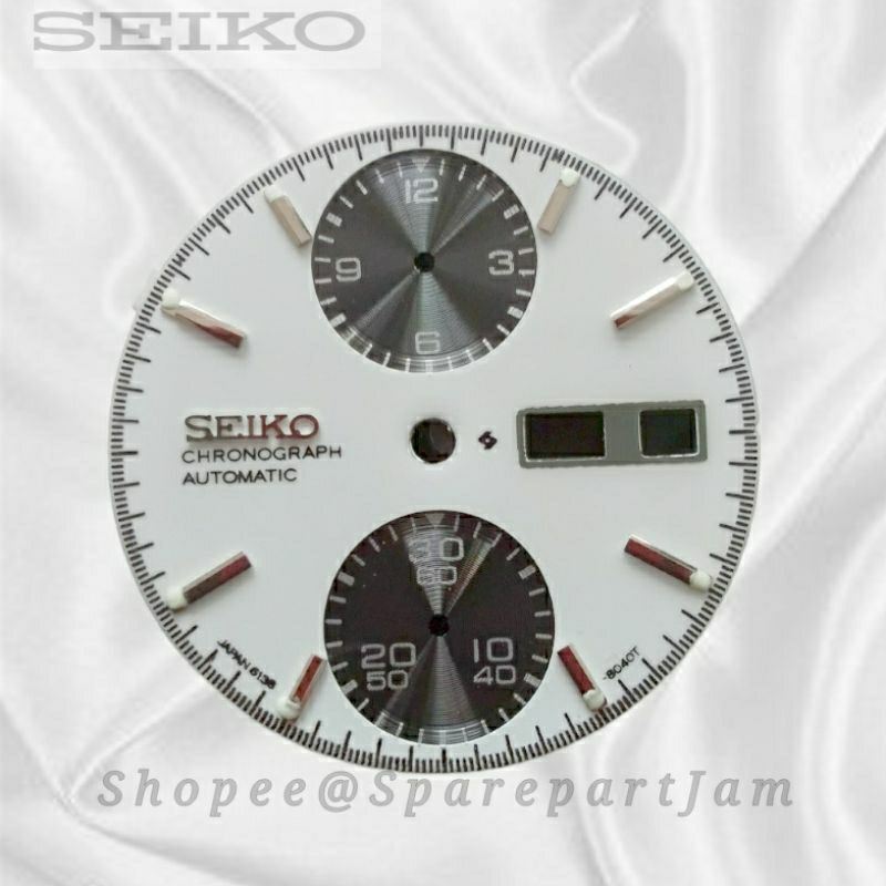 New After Market Dial Seiko 6138-8020 Panda Crhonograph
