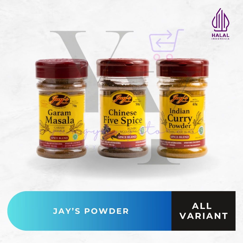 

Jay's Chinese Five Spice Ngo Hiong/ Indian Curry Powder / Garam Masala
