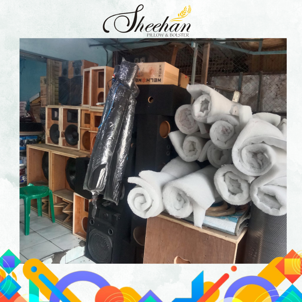 DAKRON LEMBARAN TEBAL 5CM/FILTER AIR/BOX SOUND/SPEAKER BOX/200x60x5