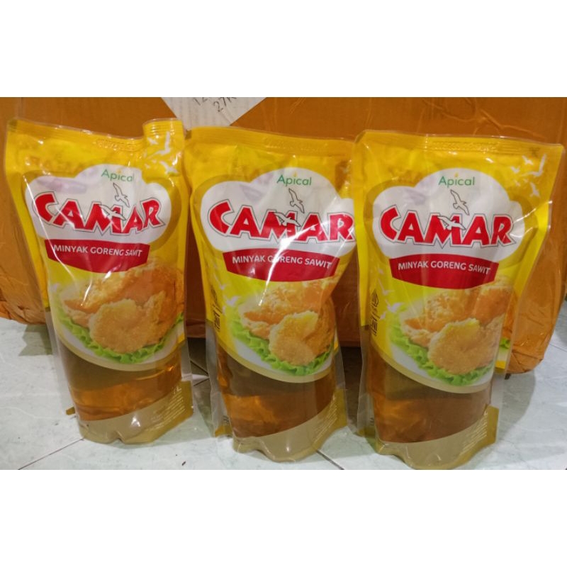 

Paket minyak goreng Camar 3 x 1 Liter (3 pouch)