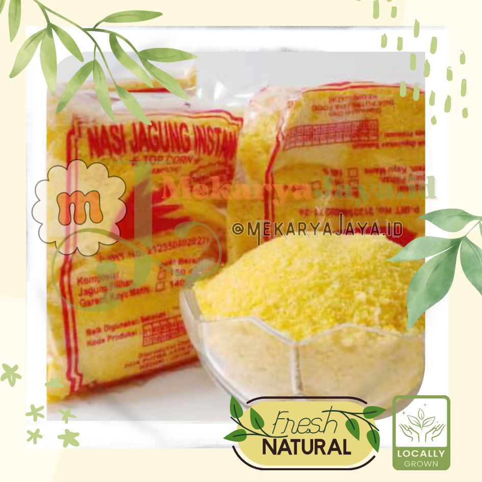 

[MJ-Fresh] - Nasi Jagung Kering Instan / Empok Instan / Ampok Instan