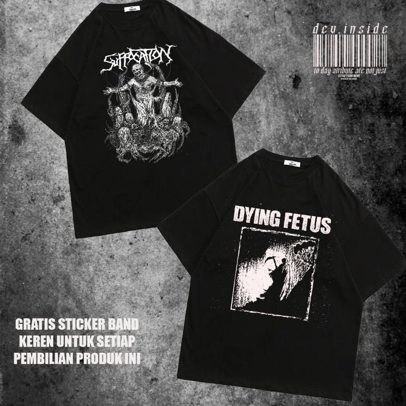 kaos musik distro band luar metal