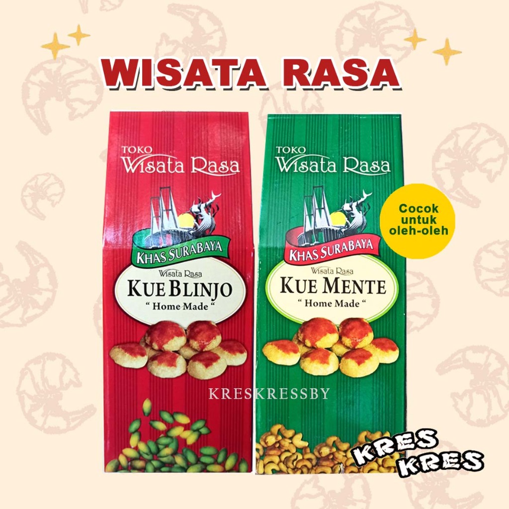 

[ 1 PAKET ISI 2 PCS ] WISATA RASA KUE BELINJO KUE MENTE ASLI SURABAYA