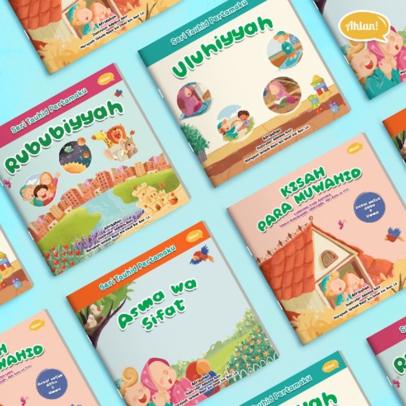 BUKU SERI TAUHID PERTAMAKU ISI 1 SET 4 BUKU / BUKU TAUHID ANAK