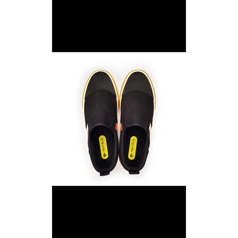 Ventela Armor black Natural Slip-On