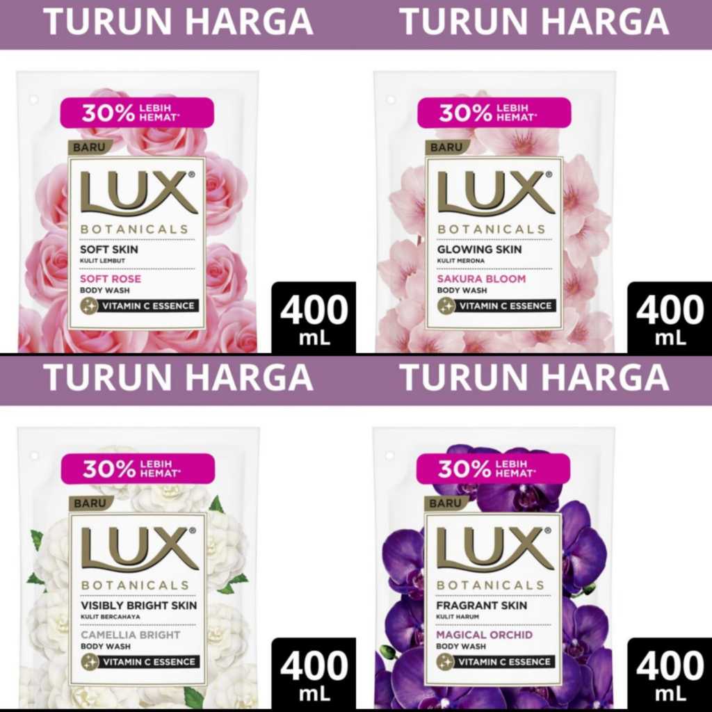 LUX Sabun Mandi Cair 400 Ml