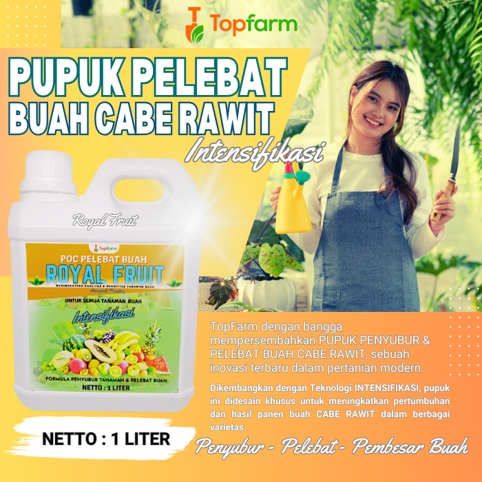 Pupuk Cabe Rawit Pelebat Buah / Pupuk Pelebat Buah Cabe Rawit / Pupuk Cabe Rawit Setan / Pupuk Sempr