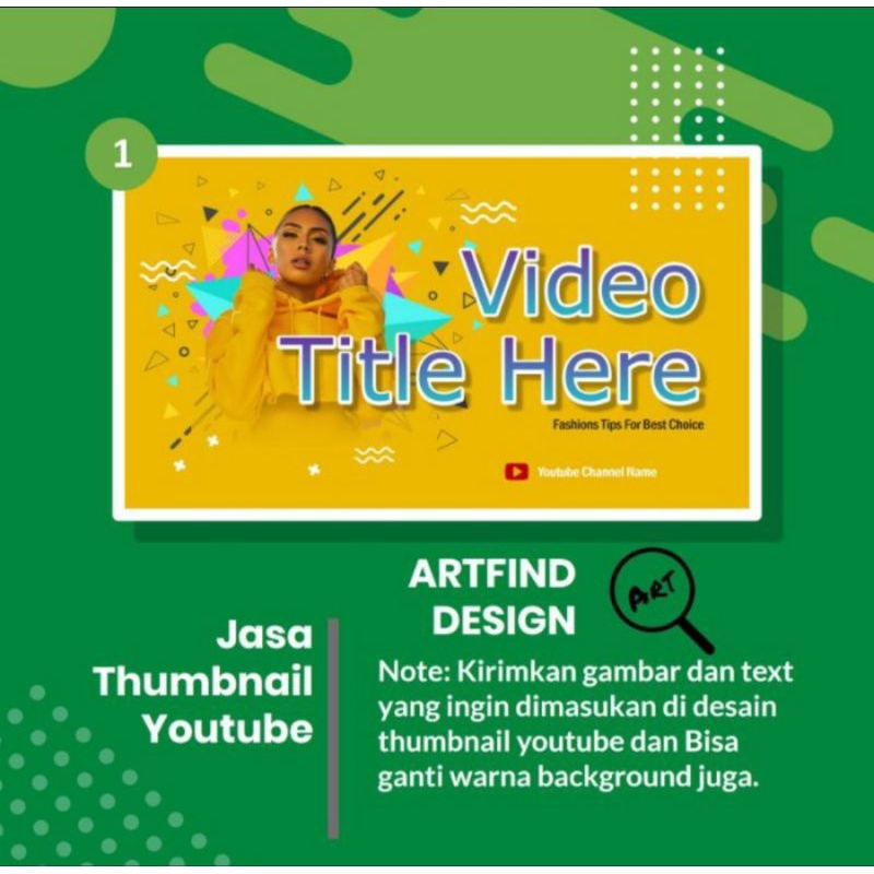 JASA DESAIN Thumbnail Youtube