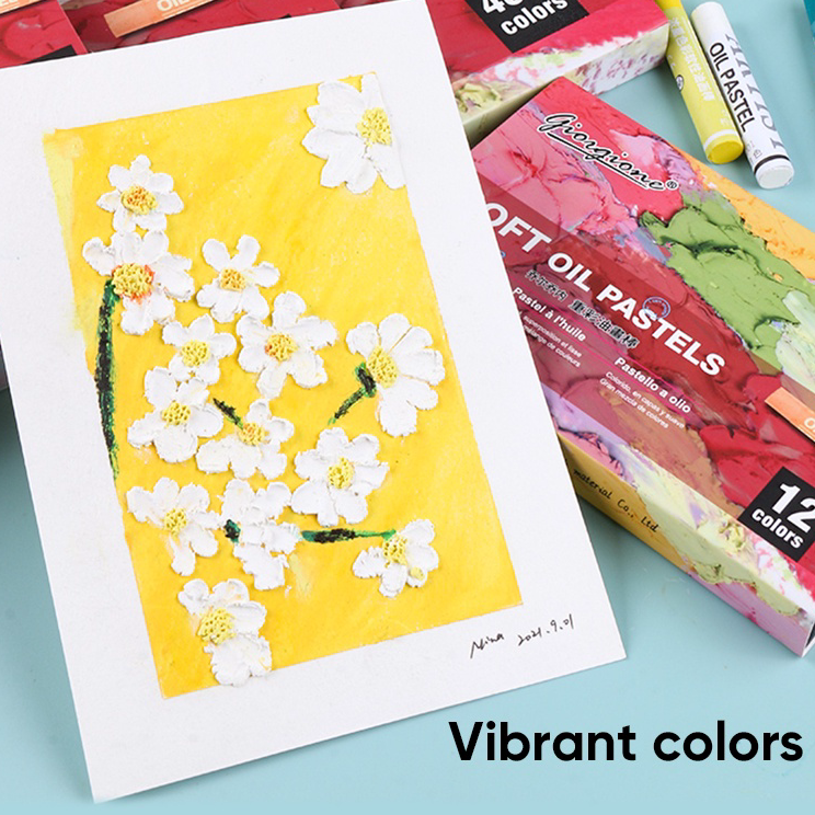 

Stock Banyak Giorgione Oil Pastel Crayons Memutar Ulang 12/24/36/48 Warna G-OP