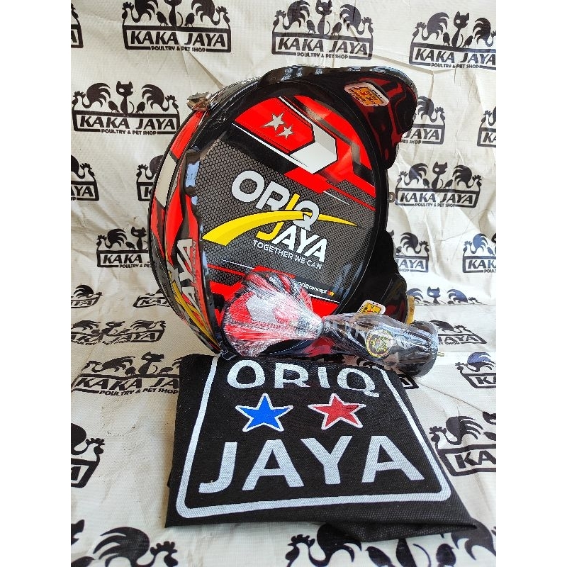 TEBOK PVC LOVEBIRD ORIQ JAYA WATER DECAL CONCEPT