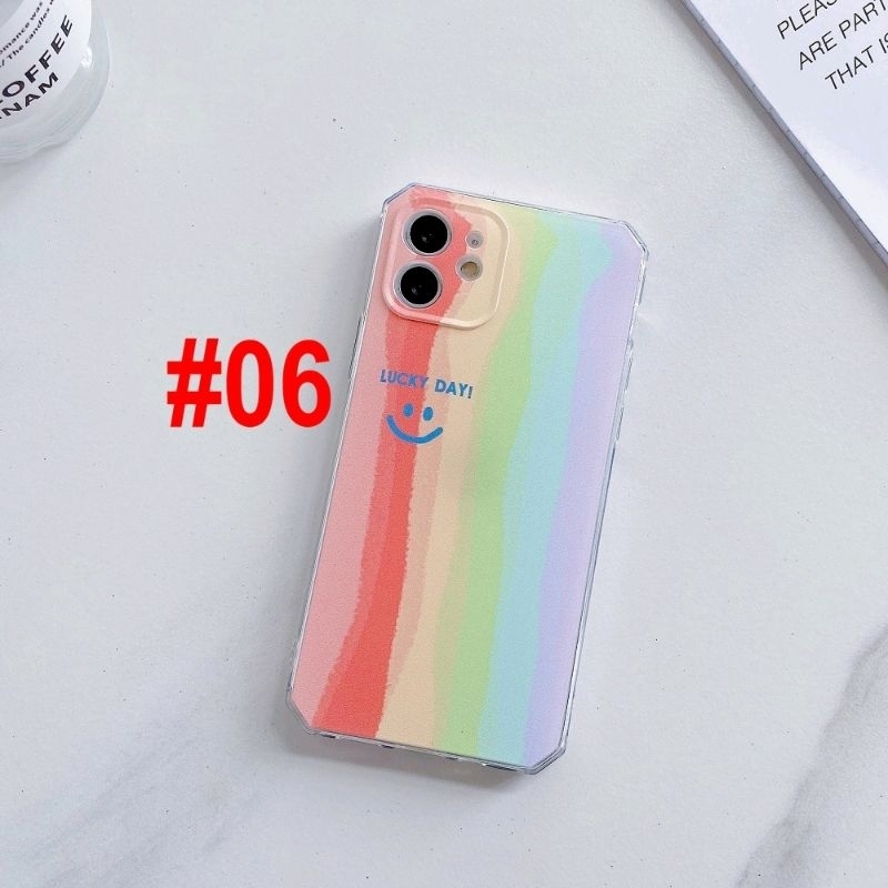 Case rainbow pelangi Vivo Y12 Y15 Y17 Y12i Y11