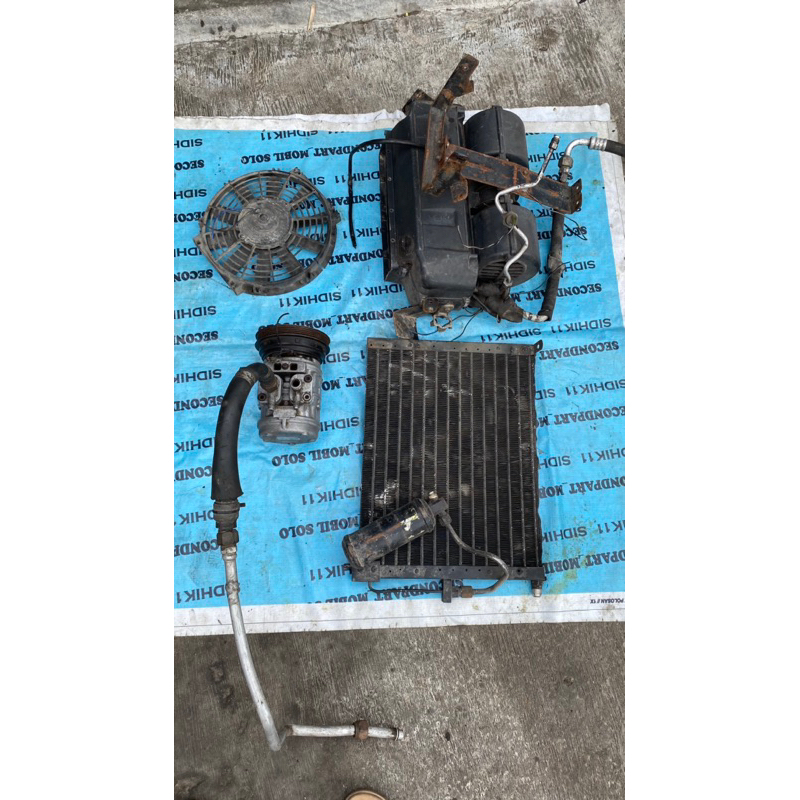 Copotan AC Kijang Kapusl Set Normal Denso