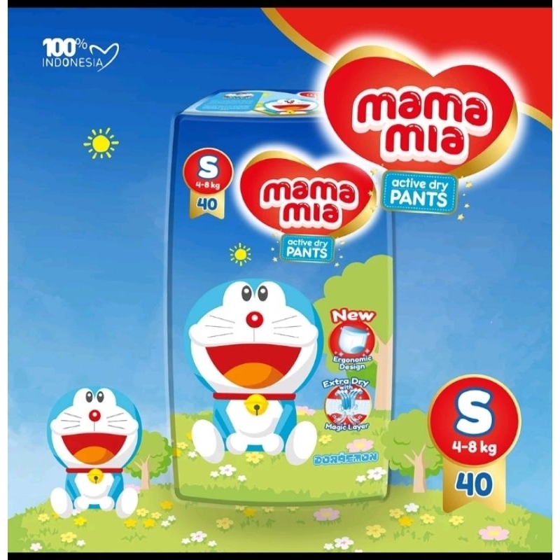 Mamamia active dry pants S40,M32,L30,XL26