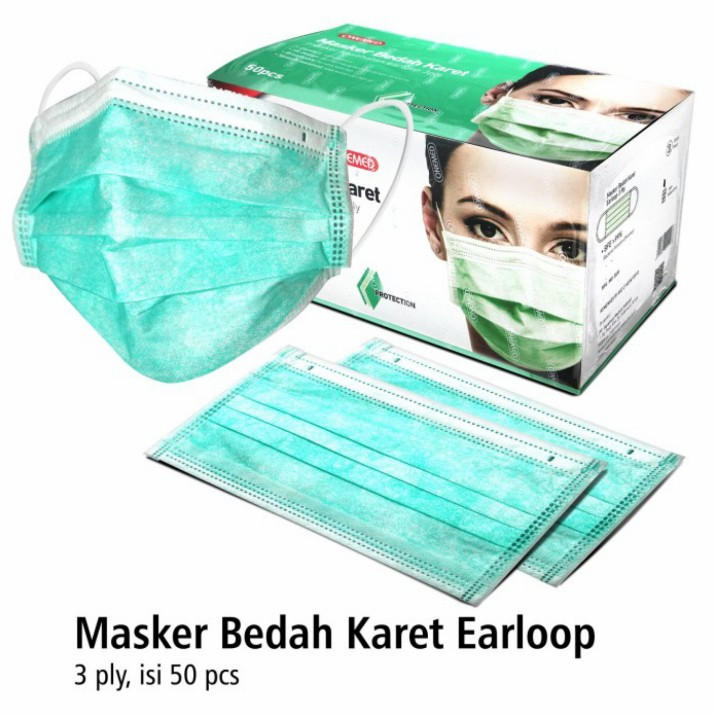 masker bedah karet onemed