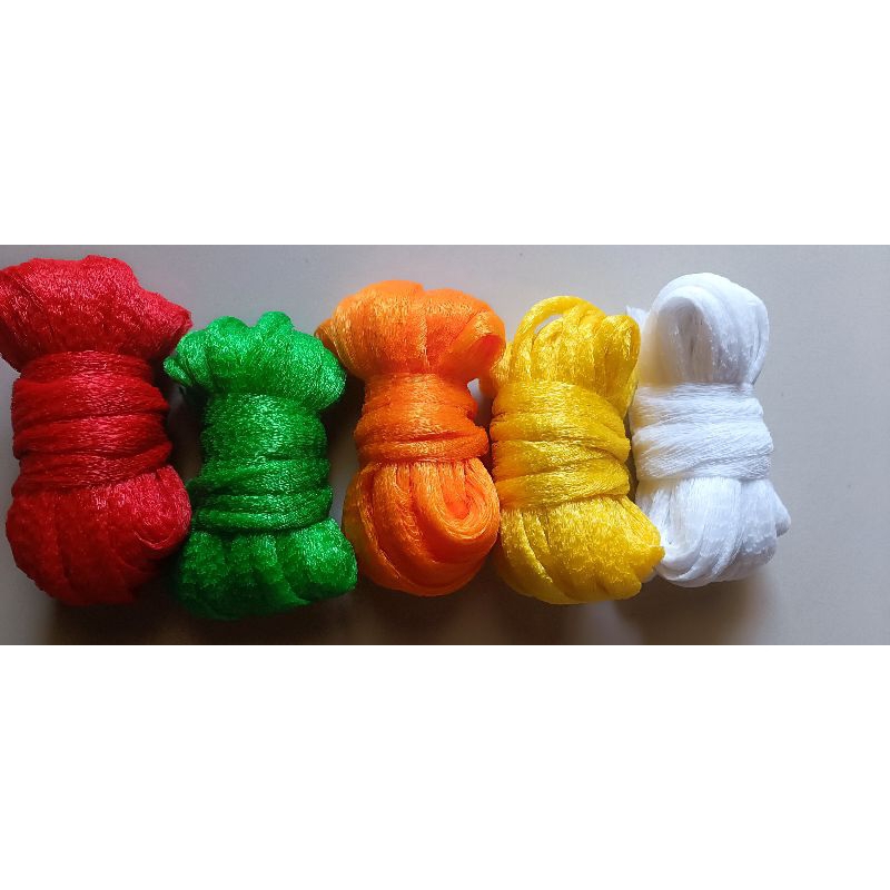 

jaring buah polynet, Rajut, Waring buah 10meter warna PUTIH , HIJAU, MERAH, KUNING