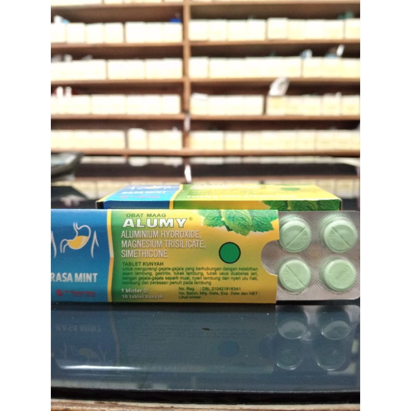 Alumy Tablet/obat lambung/obat mag/tablet kunyah