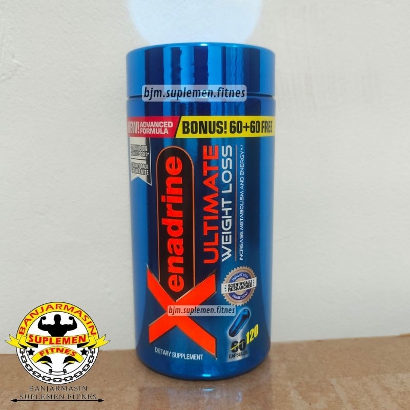 Xenadrine 120 caps Pembakar Lemak Fatburner Fat Burn