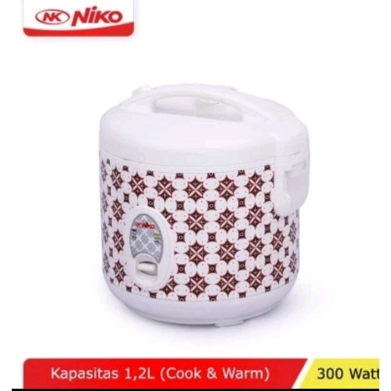 NIKO Magicom 1,2 Liter , Magicom ,  NIKO RC 12/RICE COOKER / PENANAK NASI Rice Cooker 1,2 LITER